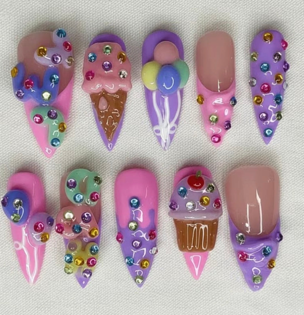 Mystery Press on Nails Bag